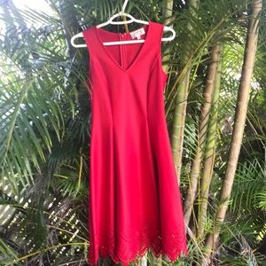 ThriftFlip Red Sleeveless Dress